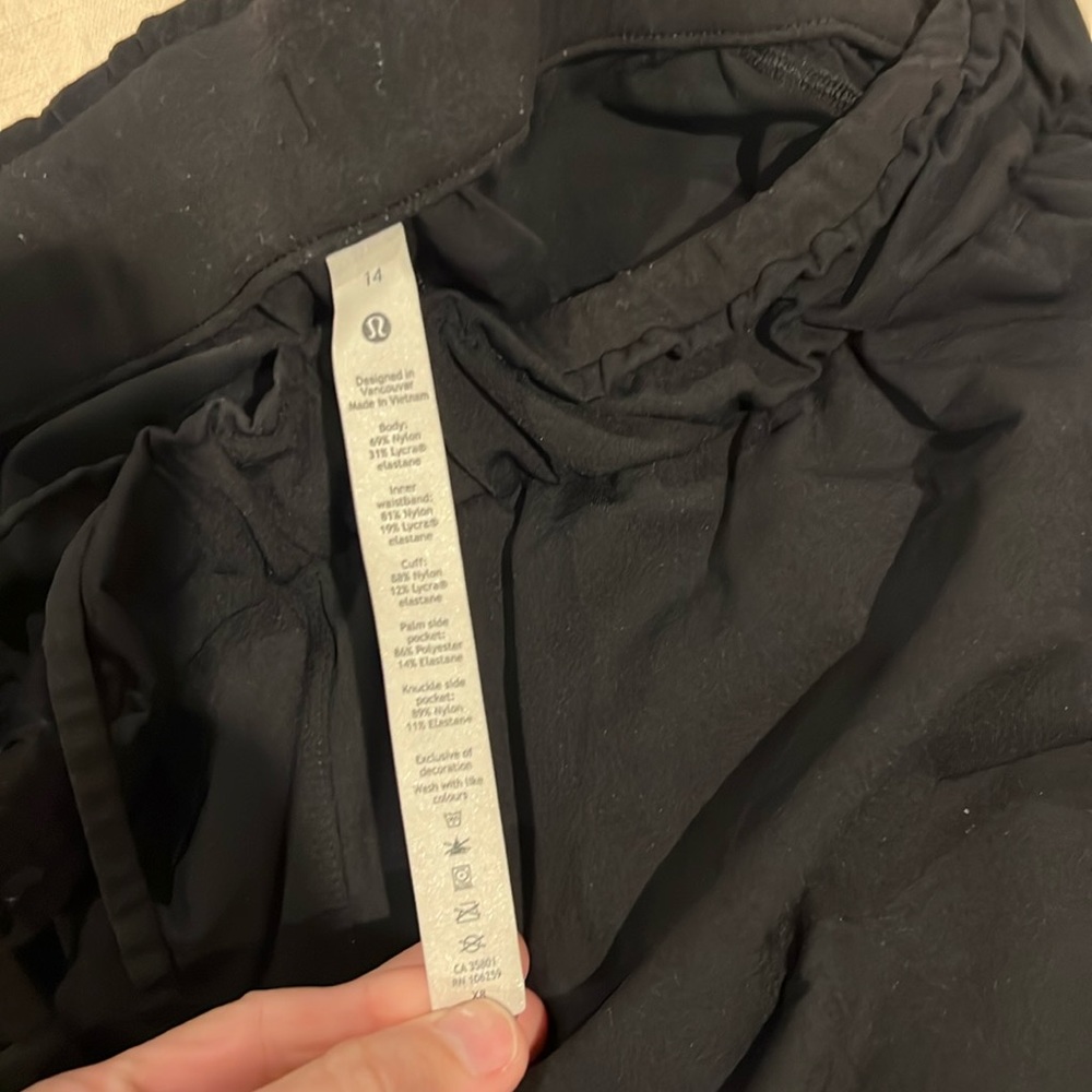 LULULEMON stretch high rise jogger
